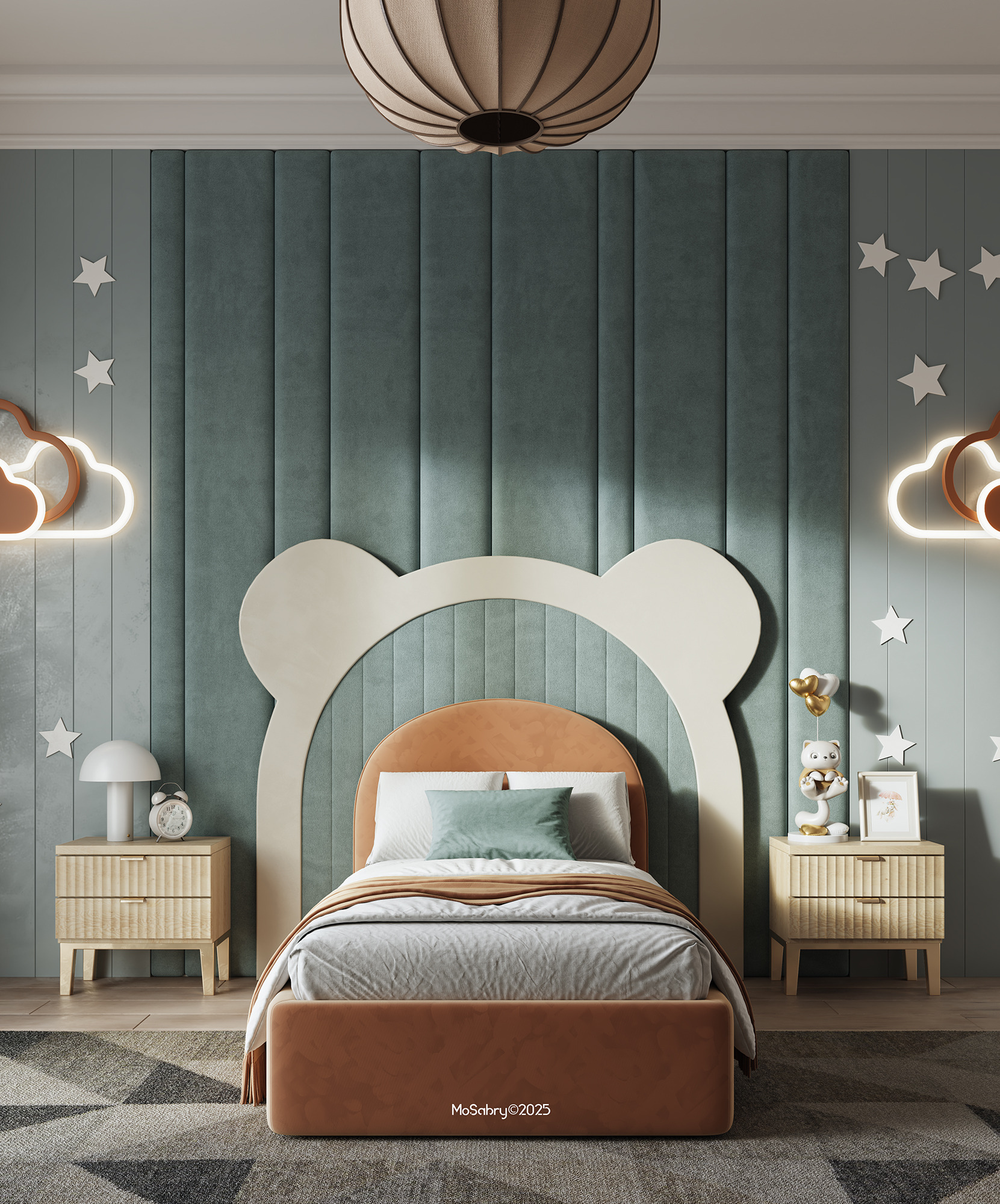 Kids Bedroom, interior visualization